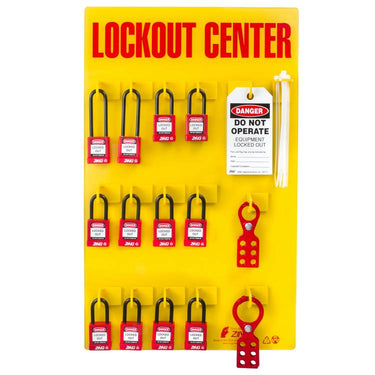 ZING Lockout Station 12 Padlock Stocked- Model 7115